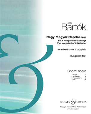 Four Hungarian Folksongs — Béla Bartók