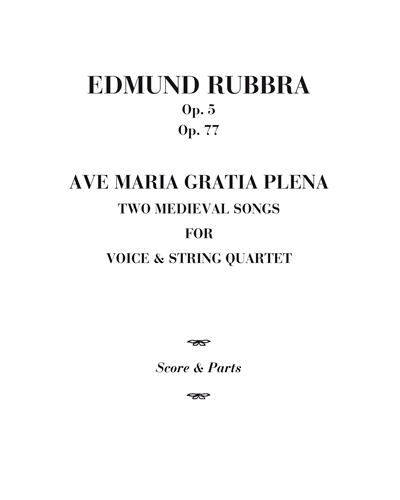 Ave Maria gratia plena — 埃德蒙·鲁布拉