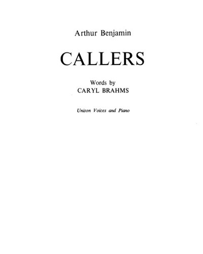 Callers — 阿瑟·本杰明