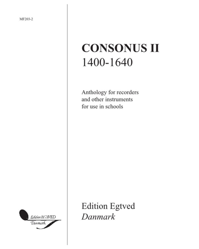 Consonus II 1400-1640 — Hans Ejlskov