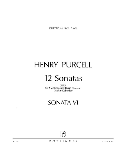 Sonata No.6 in C major — Henry Purcell