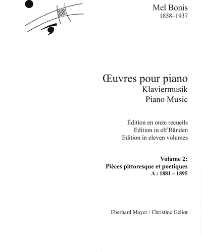 Piano Music, Vol. 2 - 'Pieces Pittoresque et Poetiques' — Mel Bonis