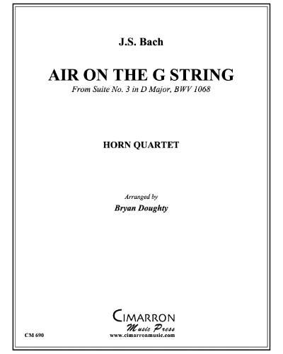 Air on the G String (from 'Suite No. 3 in D major, BWV 1068') — Johann Sebastian Bach