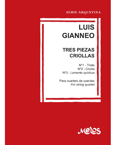 3 Piezas criollas — Luis Gianneo