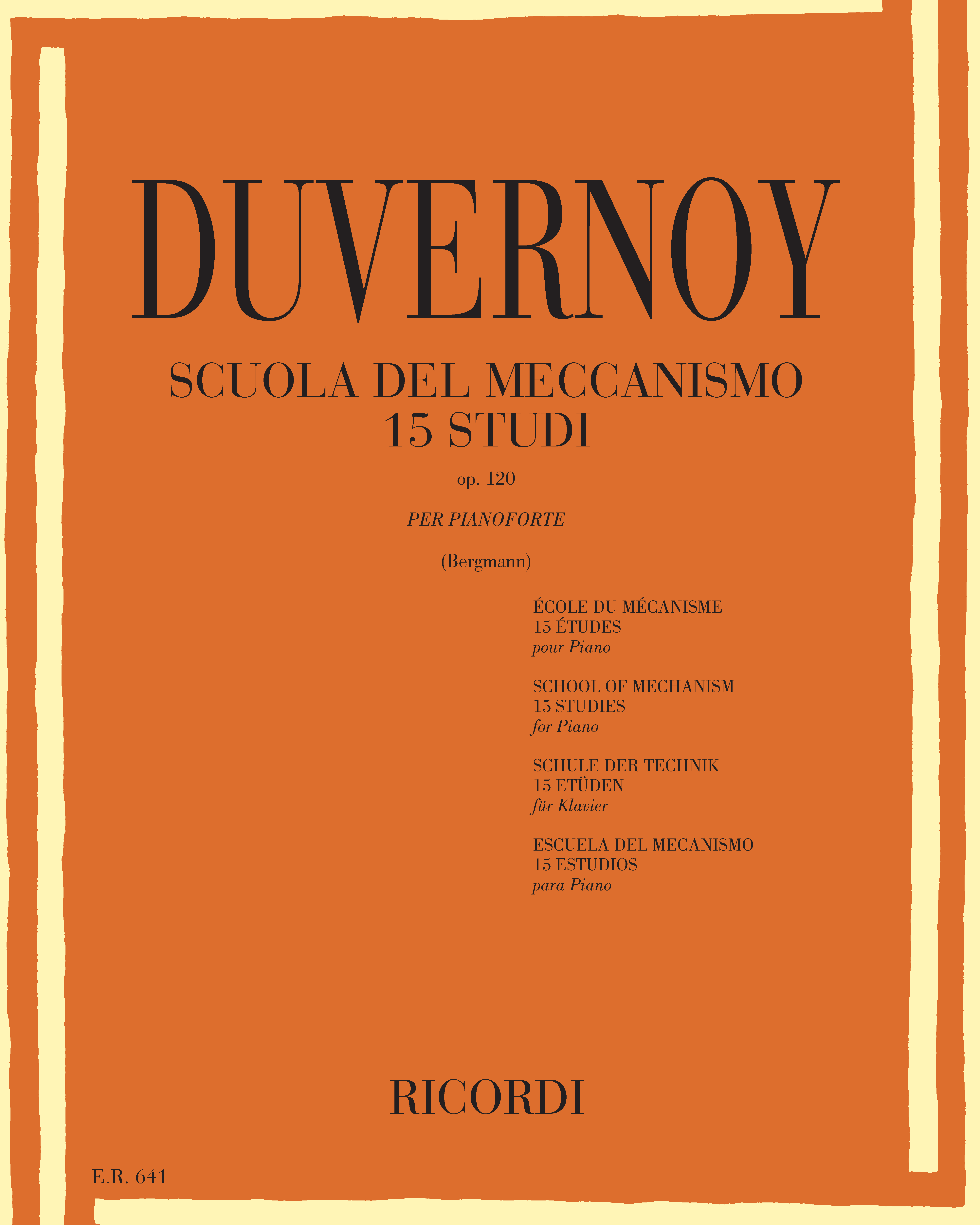 Scuola del meccanismo, op. 120 — 杜维诺伊