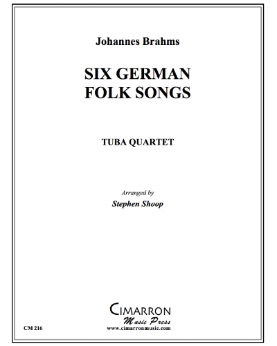 Six German Folk Songs — 勃拉姆斯