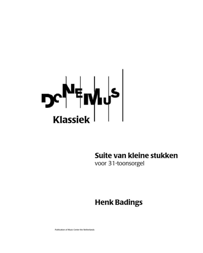 Suite of Little Pieces — Henk Badings