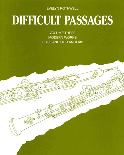 Difficult Passages for Oboe & English Horn, Vol. 3 — Evelyn Rothwell