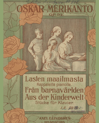 Lasten Maailmasta, op. 31 — Oskar Merikanto