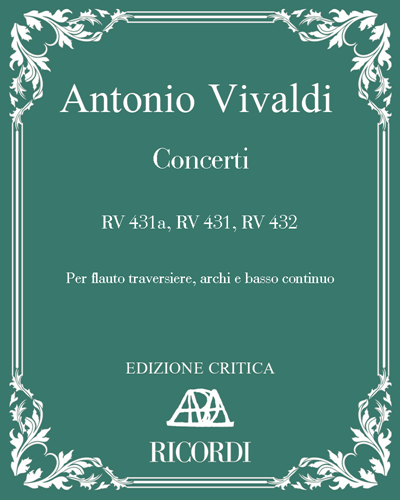 Concerti RV 431a, RV 431, RV 432 — 维瓦尔第