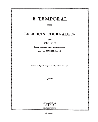 Equality, Suppleness and Independence of the Fingers — E. Temporal