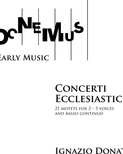 Concerti Ecclesiastici — Ignazio Donati