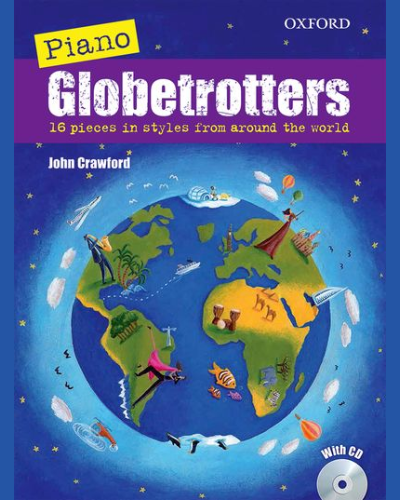 Piano Globetrotters + CD — John Crawford