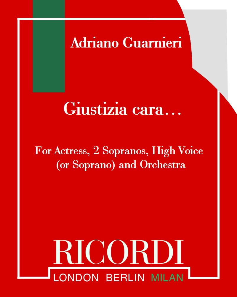 Giustizia cara... — Adriano Guarnieri