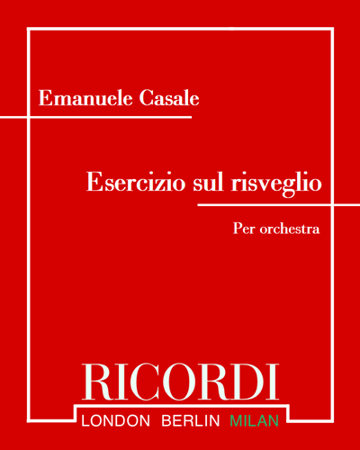 Esercizio sul risveglio — Emanuele Casale