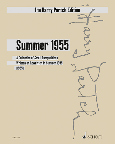 Summer 1955 — Harry Partch