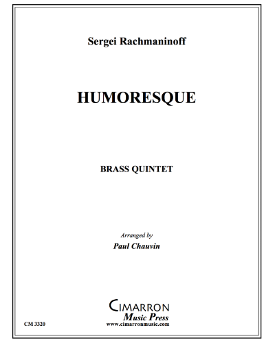 Humoresque — 拉赫玛尼诺夫