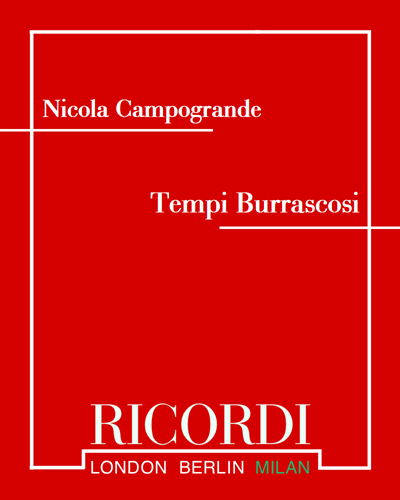 Tempi Burrascosi — Nicola Campogrande