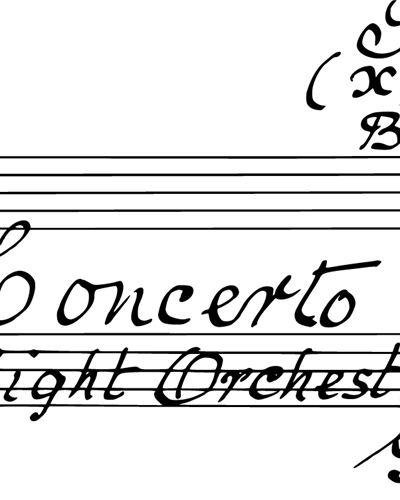 Concerto for Light Orchestra — Geoffrey Bush