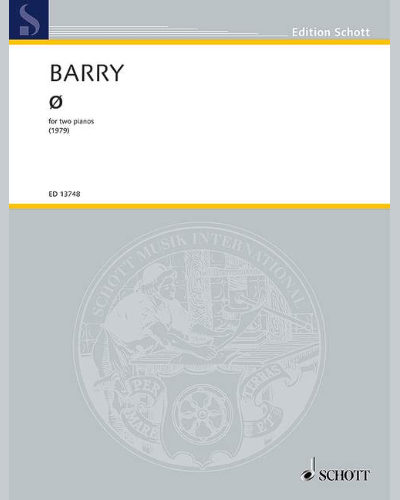 Ø (Symbol) — Gerald Barry