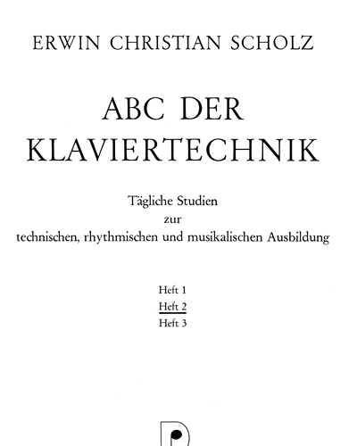 ABC der Klaviertechnik, Volume 2 — Erwin Christian Scholz
