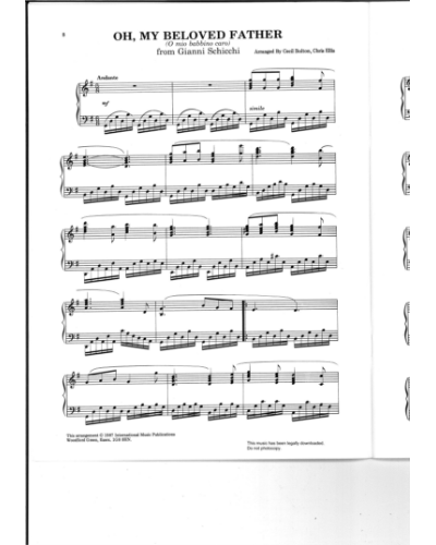 O My Beloved Father (from 'Gianni Schicchi') — 普契尼