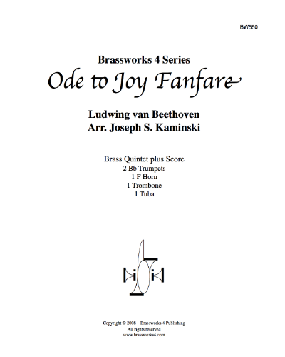 Ode to Joy Fanfare — Ludwig van Beethoven