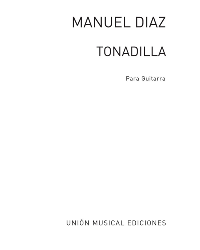 Tonadilla — Manuel Diaz Cano