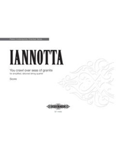 You Crawl Over Seas Of Granite — Clara Iannotta