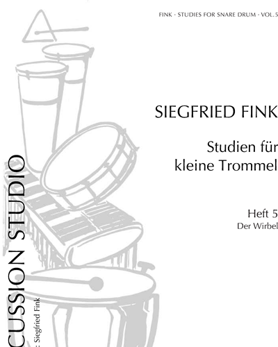Studien für kleine Trommel, Heft 5 — 齐格弗里德·芬克