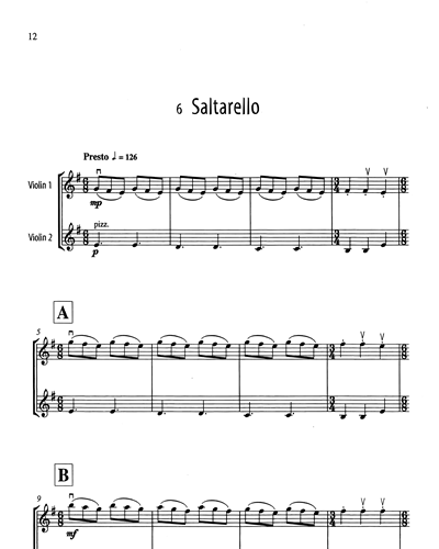 Saltarello — Mary Cohen