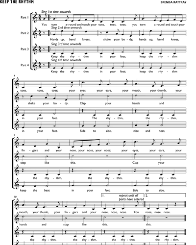 Keep The Rhythm — Brenda Rattray