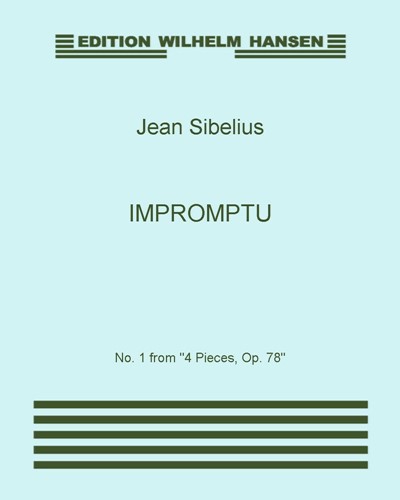 Impromptu, op. 78 no. 1 — 西贝柳斯