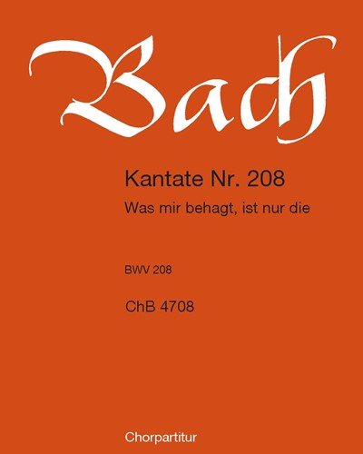 Cantata BWV 208: 'Was mir behagt, ist nur die muntre Jagd' — Johann Sebastian Bach