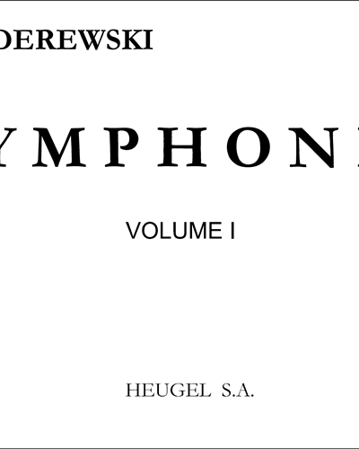 Symphony in B Minor 'Polonia' — 帕德雷夫斯基