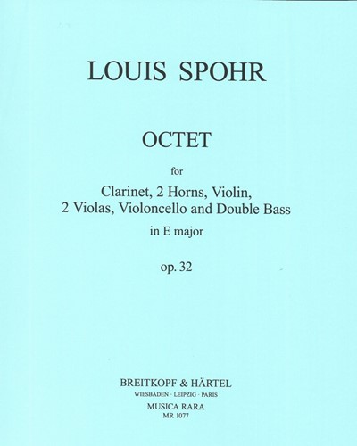 Octet in E major, op. 32 — 施波尔