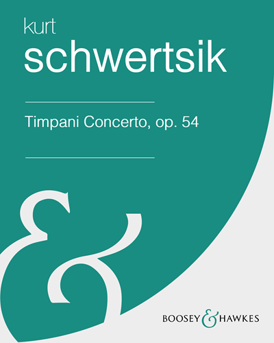 Timpani Concerto, op. 54 — Kurt Schwertsik