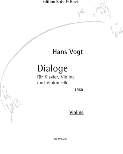 Dialoge — Hans Vogt