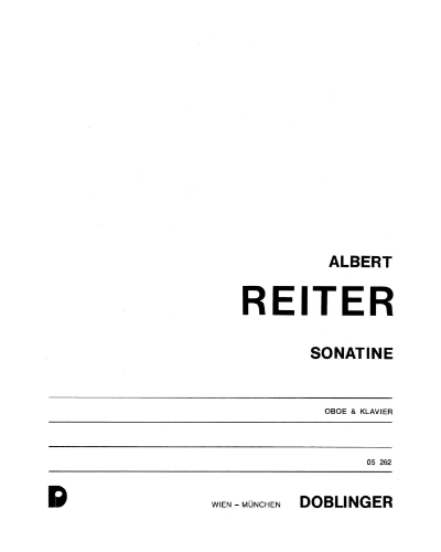 Sonatine — Albert Reiter