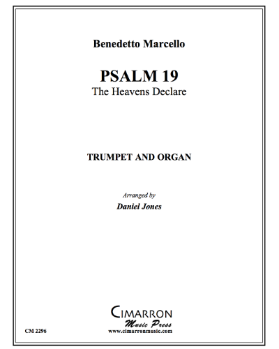 Psalm 19: "The Heavens Declare" — Bendetto Marcello