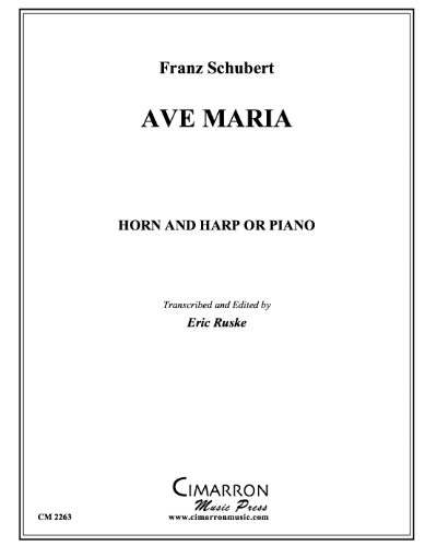 Ave Maria, op. 52 no. 6 — 舒伯特