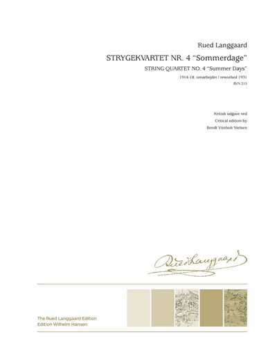 String Quartet No. 4 [1931 rev.] — 鲁兹·朗高