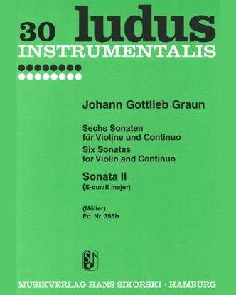 Six Sonatas for Violin and Continuo — 约翰·戈特利布·格劳恩