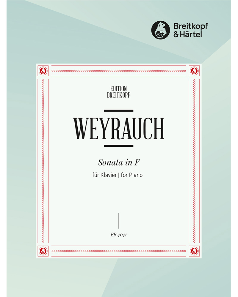 Sonata in F — Johannes Weyrauch