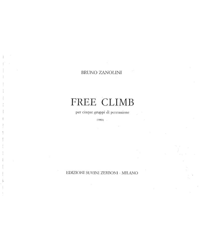 Free Climb — Bruno Zanolini