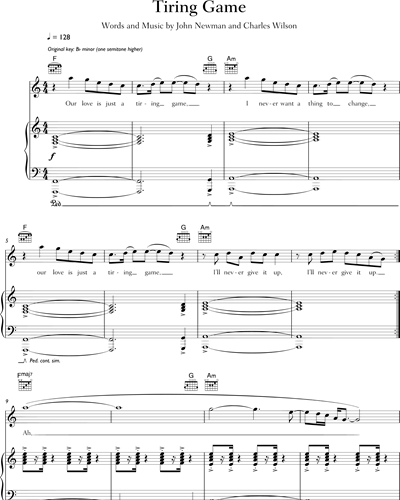 Tiring Game — John Newman