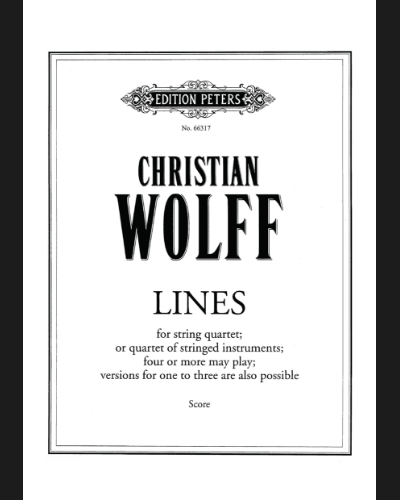 Lines — Christian Wolff