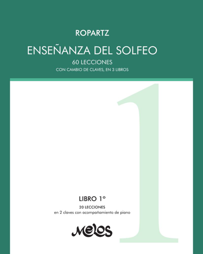Enseñanza del solfeo, Libro 1° — 罗帕茨