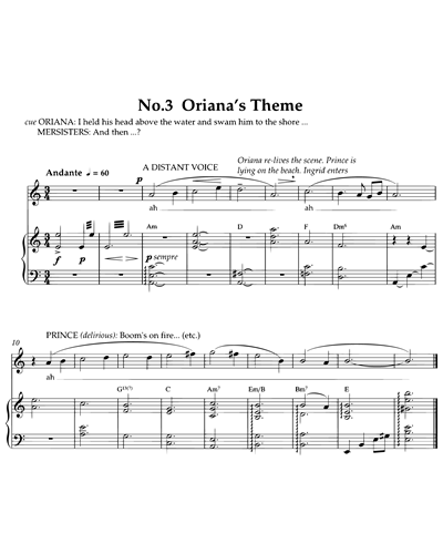 Oriana's Theme (from 'The Mermaid') — Carl Davis