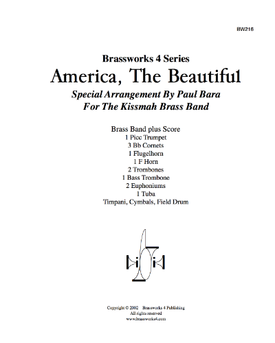 America, the Beautiful — Samuel Augustus Ward